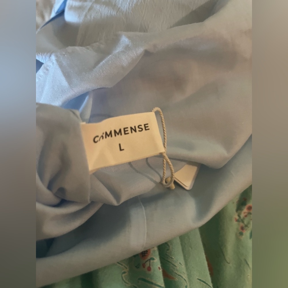 Commense Crisscross Cutout Halter Split Knit Long Dress - Picture 3 of 4